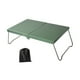 thumbnail image 5 of Mini mesa de camping plegable ligera y resistente con bolsa de transporte para jardín. Verde, 5 of 9