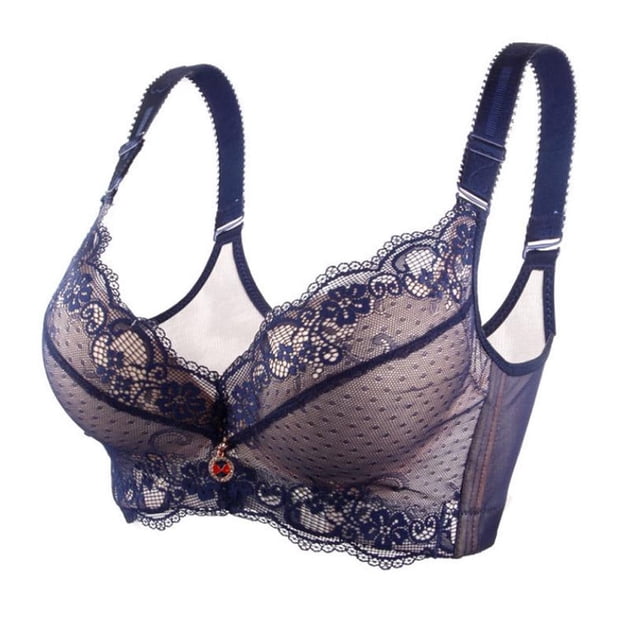 Sujetadores push-up Prolriy para mujer, talla deportiva, extraelásticos, con encaje, transpirables, para uso interior, talla 46A