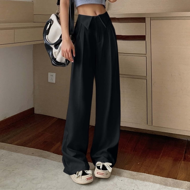 loose fit women's dress pants 251P4261 Assyemtric Jersey Satin Fit And Flare Long Prom Dress main image 0