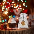 thumbnail image 4 of HOZADOIE A Drawstring Home Decor Christmas Decoration Drawstring Drawstring Candy Bag (16*24cm), 4 of 7