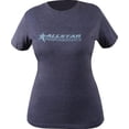 thumbnail image 2 of Allstar Performance ALL99922L Ladies Vintage T-Shirt - Navy, Large, 2 of 3