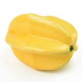 thumbnail image 1 of Variedad de frutas artificiales de plástico, frutas falsas para la mesa de la cocina, decoración del hogar, carambola., 1 of 6
