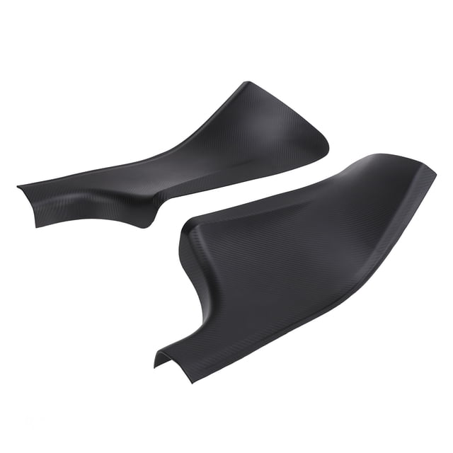 Protector De Umbral De Puerta De Coche, 2 Piezas ABS Protector De Umbral De Puerta De Coche De Grano De Carbono Protector De Placa De Desgaste De Umbral De Puerta Reemplazo Para