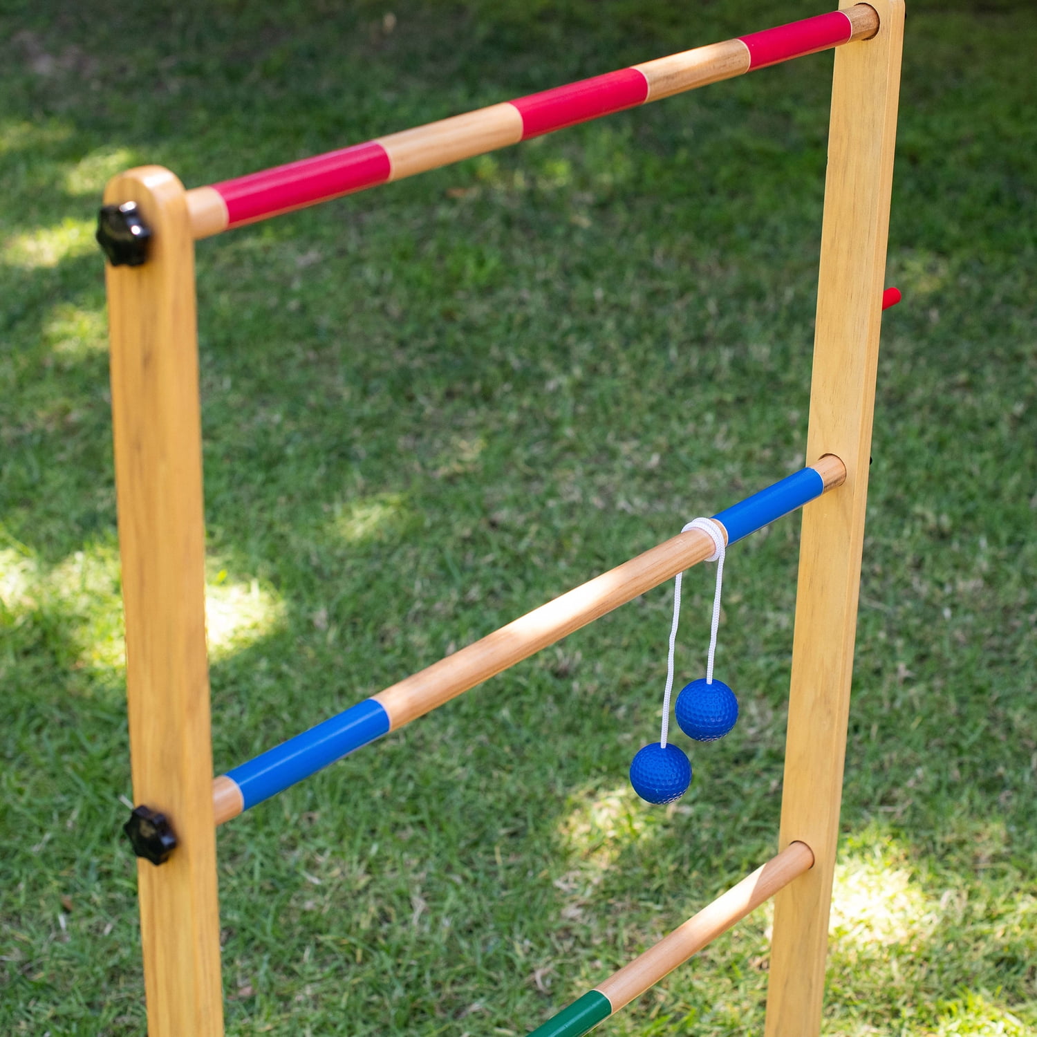 YardGames Wooden Double Ladder Toss Set Yard Game LADDER-07