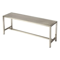 Butler Specialty Company Kingston 36 in. W Leather Accent Bench - Brown ...