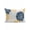 Ginger yellow, variant on 1 Pack Outdoor Throw Pillow, Blue Grey Sunflowers Waterproof Pillow with Insert Included, Boho Vintage Floral Rustic Blossom Decorative Accent Cushion Sofa Pillows for Patio Porch, 18 x 18 In