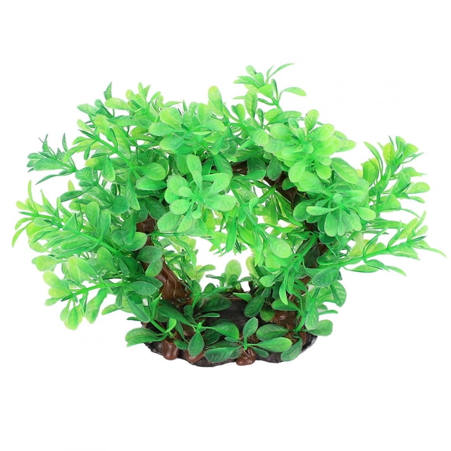 Plantas de agua de seguridad de plástico de simulación Artificial para acuario, decoración de peceras, paisaje, planta verde