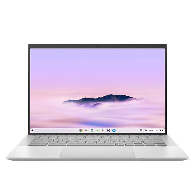 ASUS ExpertBook CX54 Chromebook Plus Enterprise, 14" WQXGA (2560 x 1600) 120Hz Touch Display, Intel® Core™ Ultra 5 Processor 115U, 512 GB SSD, 16 GB RAM, ChromeOS, Fog Silver, CX5403CMA-DSU51T-CB