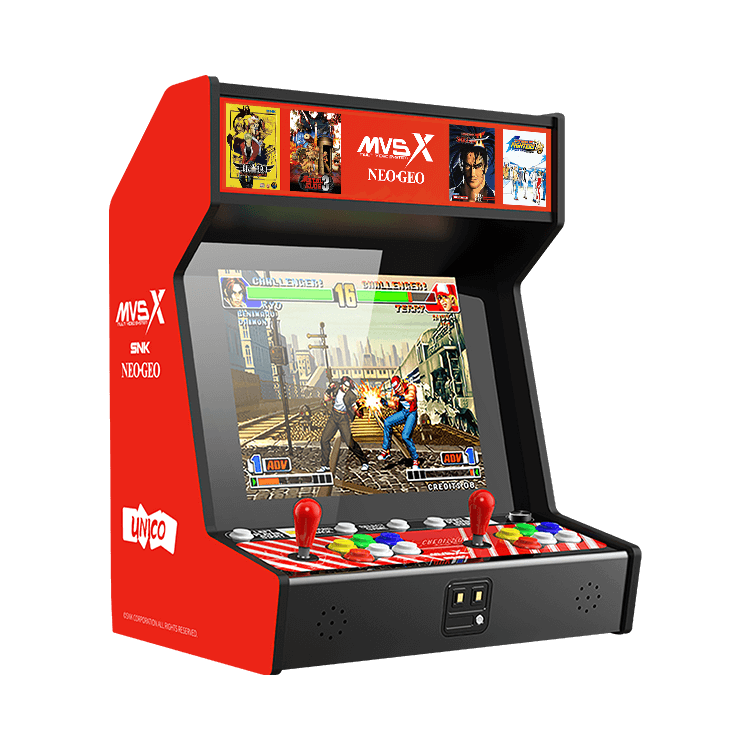 SNK MVSX Counter Top Arcade Machine with 50 SNK Classic Games
