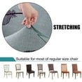 Printed Patterns Chair Covers, AUCHEN High Stretch Chair Covers for Dining Room, Parsons Chair