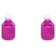 thumbnail image 2 of Llavero Jumpingount Diseño elegante y cuidadoso Tapas abatibles Reutilizable Portabotellas recargable Práctico para llevar Porta desinfectantes Violeta XY 2Conjunto, 2 of 6