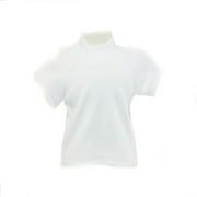 Arianna Set of 6 White Crew Neck Tee Shirt Fits 18 inch American Girl Doll
