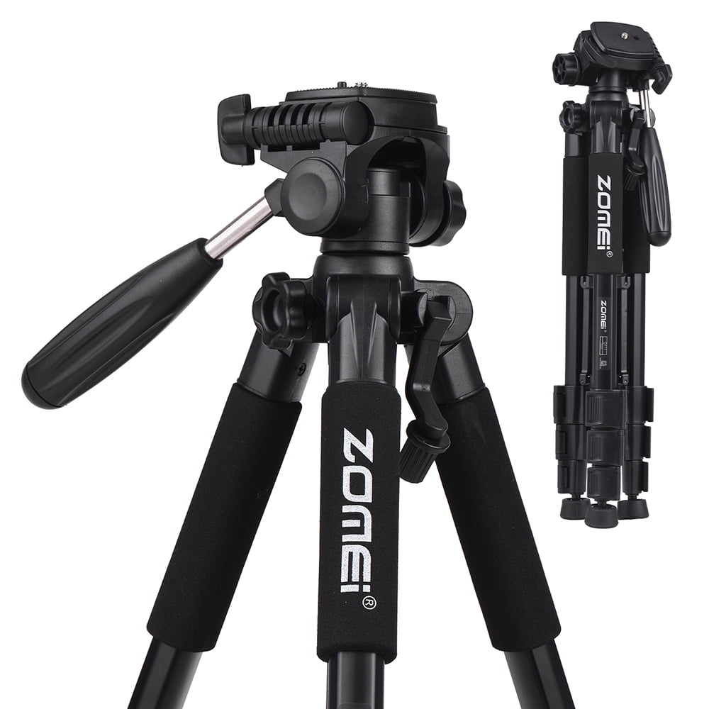 Suitable for Travel monopod with Carrying Bag CAKP 56 inch Lightweight Aluminum Alloy Professional Tripod Digital SLR Camera Tripod Camera Tripod Approximately 142 cm