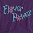 thumbnail image 2 of Dubble Bubble T-Shirt Flower Power Unisex Graphic Tee For Men & Women, 2 of 7