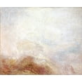 thumbnail image 2 of Stellar Design Studio 30x26 Black Ornate Wood Framed with Double Matting Museum Art Print Titled - Mountain Clouds, 2 of 4