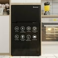 thumbnail image 2 of Costway Refrigerator Small Freezer Cooler Fridge Compact 3.2 cu ft. Unit, Black, 2 of 7