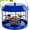 Blue Glass Bowl, variant on Caged Suet Bird Feeder for Outdoors Hanging, Squirrel Proof Double Suet Feeder for Small Birds, Metal Cage with Detachable Hook, Large Space, Outdoors Weatherproof, Green