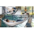 thumbnail image 6 of FDW Hammock with Heavy Duty Steel Stand Double and Carrying Case,for Yards Beaches Parks Balconies,Blue and White, 6 of 7