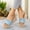 Blue, variant on Orthopedic Espadrille Wedge Sandals for Women, Non-slip Sole Bow Slip-on Shoes, Comfortable Breathable Summer Wedge Slides Black 36