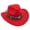 Red, variant on YIWULA Cowboy Hat for Boys Girls Western Felt Fedora Hat for Kids(Blue,One Size)
