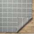 thumbnail image 4 of Hauteloom Nissa Wool Living Room, Bedroom Area Rug - Traditional, Transitional - Sterling Gray, Gray, Light Silver - 18" x 18" Sample, 4 of 8