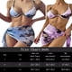 thumbnail image 4 of Eigraketly Traje de baño de verano para mujer, traje de baño de tres piezas dividido con cable acolchado, traje de baño a la moda para fiesta, traje de Type2 NO2 Eigraketly OD021114-05, 4 of 6