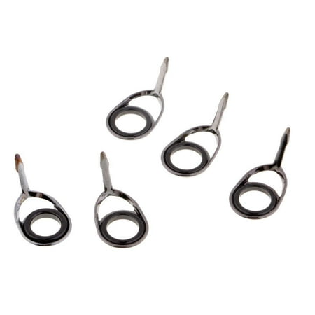 Aoanydony 5pcs Fishing Rod Eyes SIC Ring for Spinning Rod Guides Line Rings 7mm