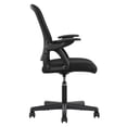thumbnail image 3 of Silla de Oficina Mainstays Respaldo Ergonómico con Descansa Brazos Abatibles Negro, 3 of 4