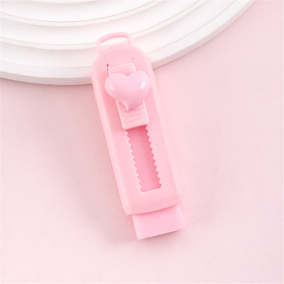 Noothes Retractable Eraser Bow Erasers Art Eraser Cute Push Pull Design Clean No Marks Left Erasers Retractable For Creative Stationery