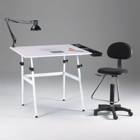 Martin Universal Berkeley 4 Pc Classic Combo Drafting Table