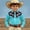 F195-Sky Blue, variant on FYDUU Boy's Western Cowboy Shirt Printed Long Sleeve Shirts Vintage Casual Button Down Dress Shirts Festival Tops For Kids Regular Fit Blouses 8-9 Years