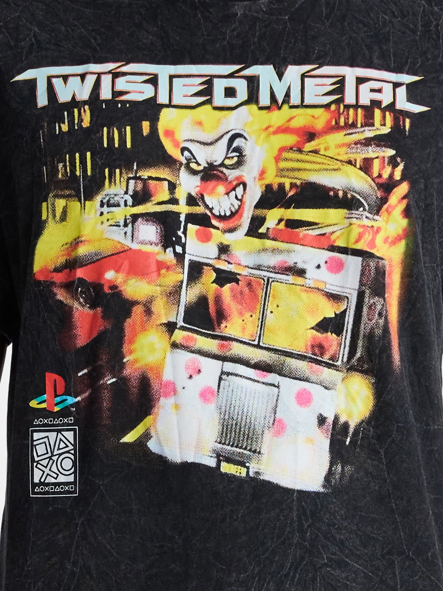 PlayStation, Men's & Big Men's Graphic T-Shirt, Twisted Metal, Sizes S-3XL