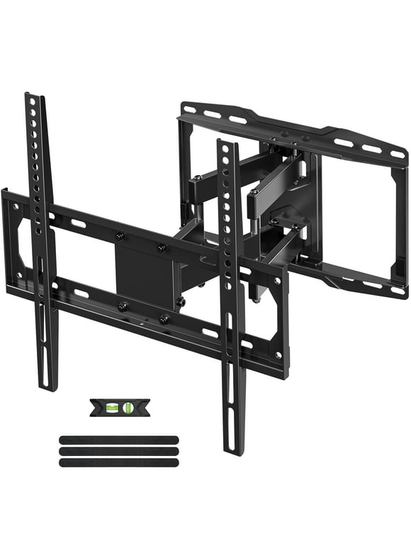 USX MOUNT Full Motion TV Wall Mount for 26-60 inch TVs, Hold up to 100lbs with Max VESA 400x400mm & 16" Wood Stud