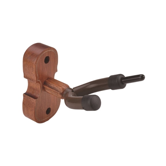 erfcxs Wall Mount Violin Fiddle Viola Hanger Hook With Bow Holder And Rubber Cushion Wood Base.Easy To Install