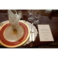 thumbnail image 2 of Place Setting Of The White House China Acquired By First Lady Nancy Reagan In The 1980S. The Menu Is For A White House, 2 of 2
