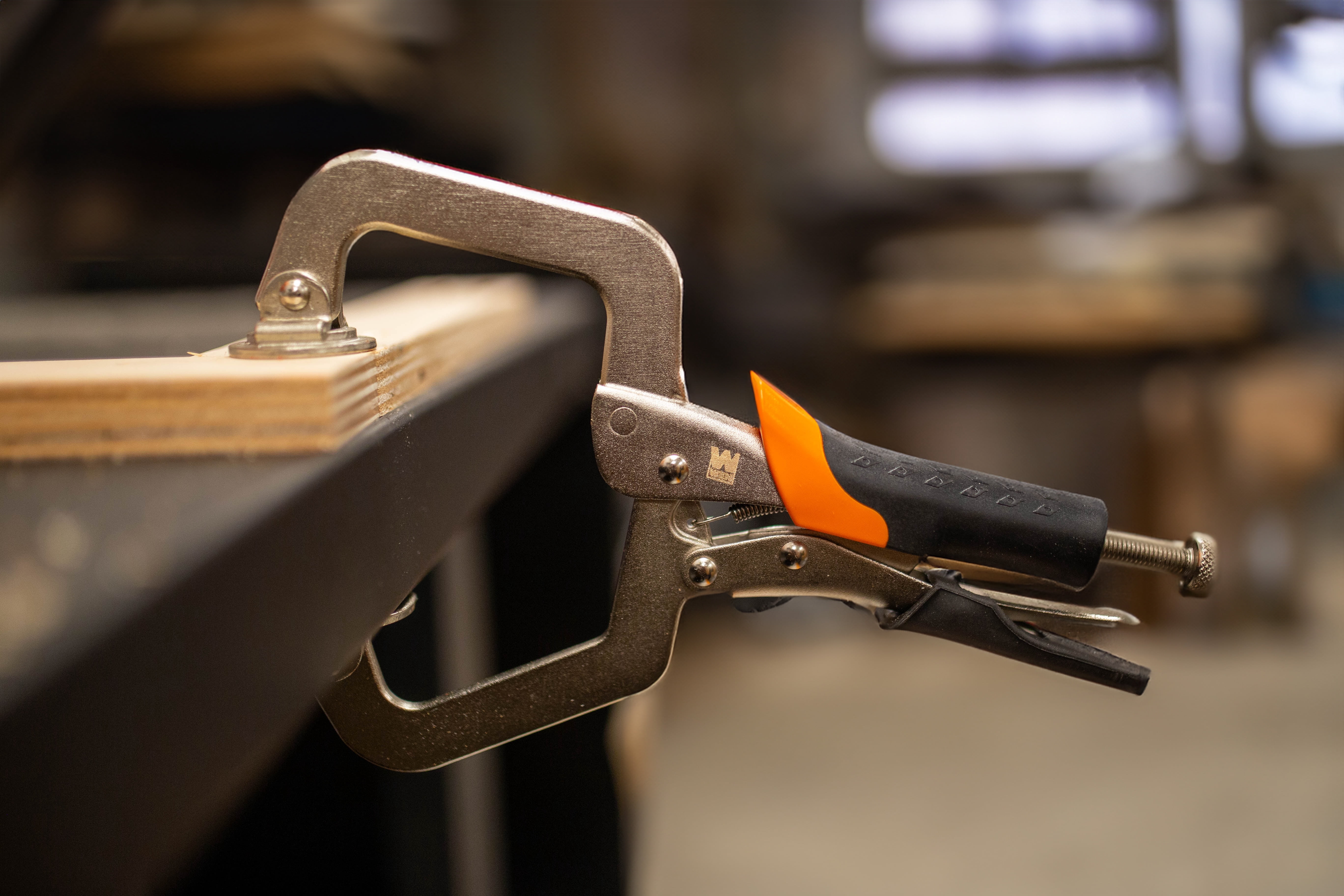WEN 3-Inch Face Clamp for Woodworking and Pocket Hole Joinery