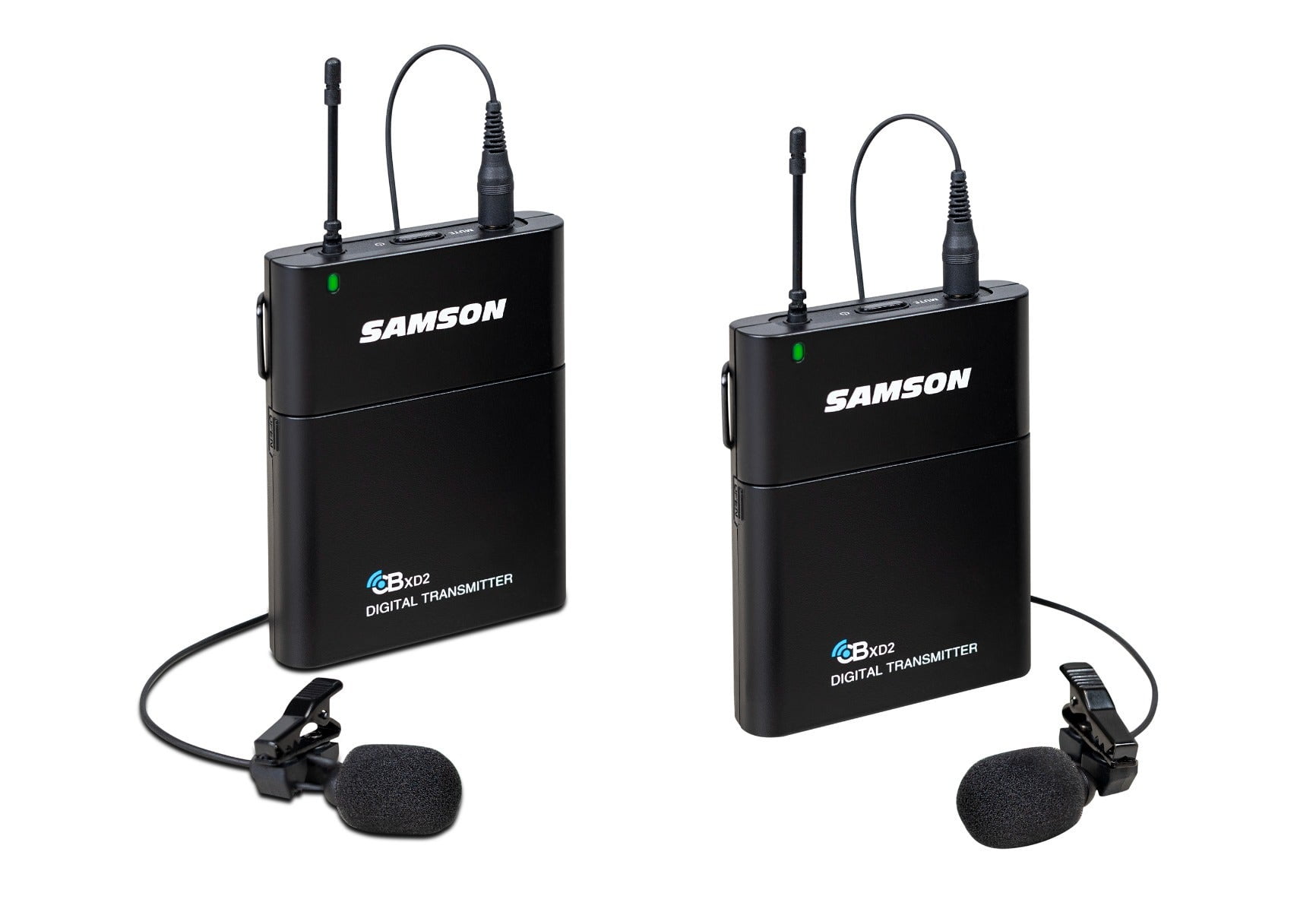Samson Concert XD2 Dual Presentation Wireless Microphone System Lavaliere