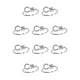 thumbnail image 1 of Guardurnaity Cobre letra mayúscula anillo abierto compromiso portátil mujer anillos compras maquillaje joyería cumpleaños Festival regalo letra C Letra C 10piezas Guardurnaity CBP104030, 1 of 4