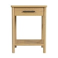 thumbnail image 7 of Butler Specialty Company Lennon 1 Drawer Rounded Leg Wood Nightstand - Natural, 7 of 7
