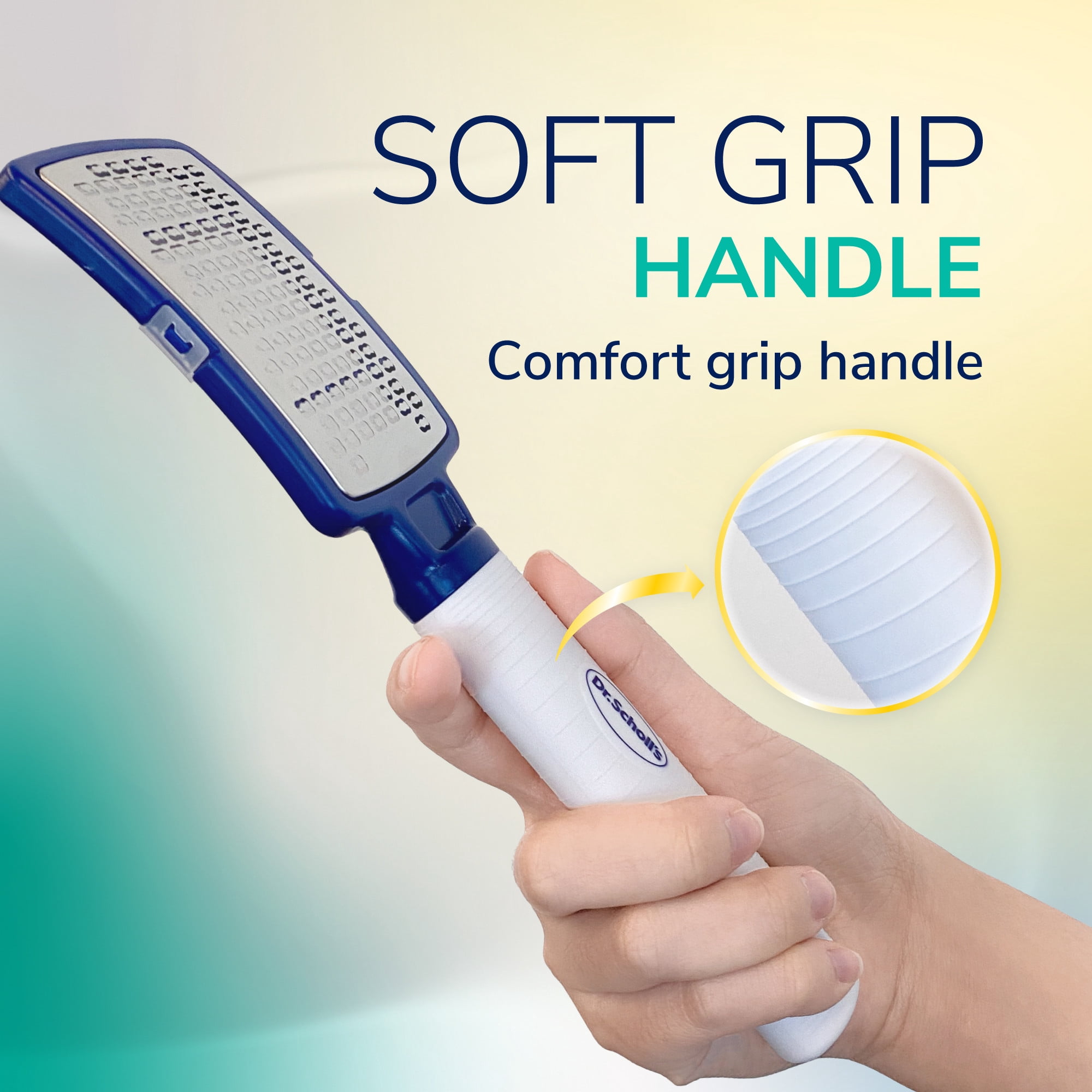Dr. Scholl's Professional Callus Remover Foot File with Debris Catcher - Regular Size