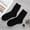 Black, variant on 10 Pairs Men's Crew Socks Breathable Cotton Socks Comfortable Dress Socks Athletic Socks for Men
