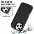 thumbnail image 5 of Compatible for iPhone 16 Pro Case Wallet with RFID Blocking Credit Card Holder, Flip Premium PU Leather Magnetic Clasp Kickstand Elgant Shockproof Protective Cover for iPhone 16 Pro, Black, 5 of 8