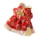 thumbnail image 3 of Chaqueta fría para mascotas, abrigo de invierno, ropa para mascotas, chaleco con borlas, vestido de gato de año Nuevo, disfraz Tang para celebración, L, 3 of 8