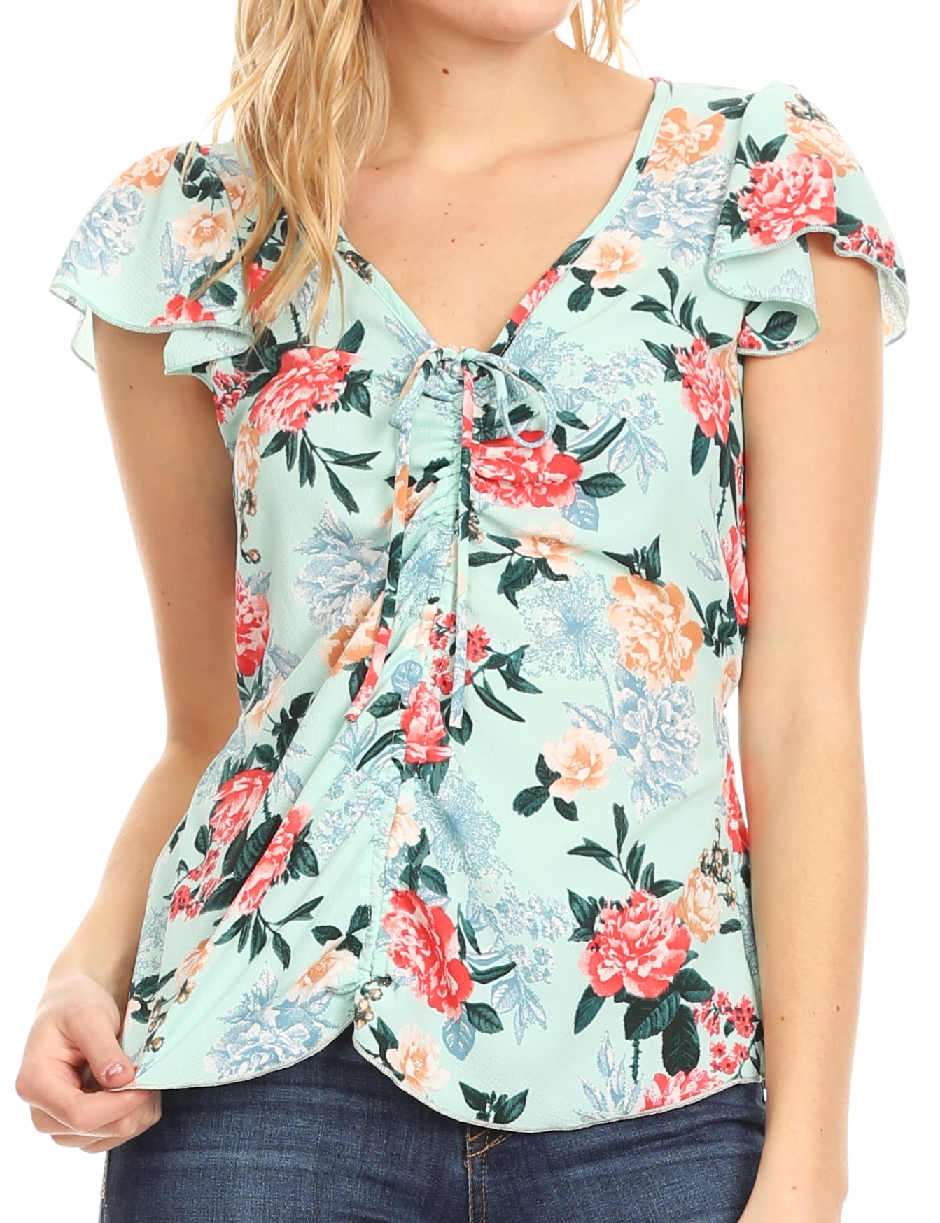 mint blouse womens