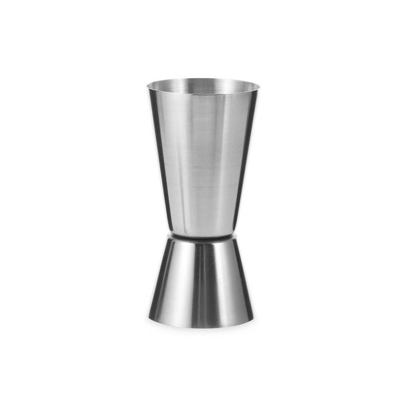 Bartender Jigger Stainless Steel Cocktail Ounce Cup Wine Drinks Measuring  Cup Bartending Supplies For Home Bar 30ml 1pcs-silver