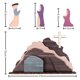 thumbnail image 2 of Decoraciones de madera YONGSHENG para escenas de Pascua, 2 of 5