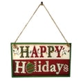thumbnail image 1 of Árboles De Navidad De Madera Colgante Artesanal De Madera Reutilizable Adornos Navideños Para Interiores O Exteriores Advancent HA043964-03, 1 of 6