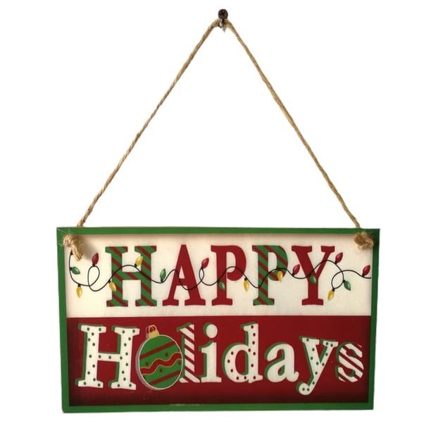 Árboles De Navidad De Madera Colgante Artesanal De Madera Reutilizable Adornos Navideños Para Interiores O Exteriores Scienceny HA043964-03