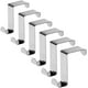 thumbnail image 1 of 6 ganchos de puerta de acero inoxidable, reversibles para puerta estándar y armario, hasta 5 kg ER, 1 of 5