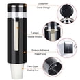 thumbnail image 2 of Dispensador de vasos KIMCHOMERSE tipo tira para vasos de 120 ml a 210 ml, color negro, 2 of 8